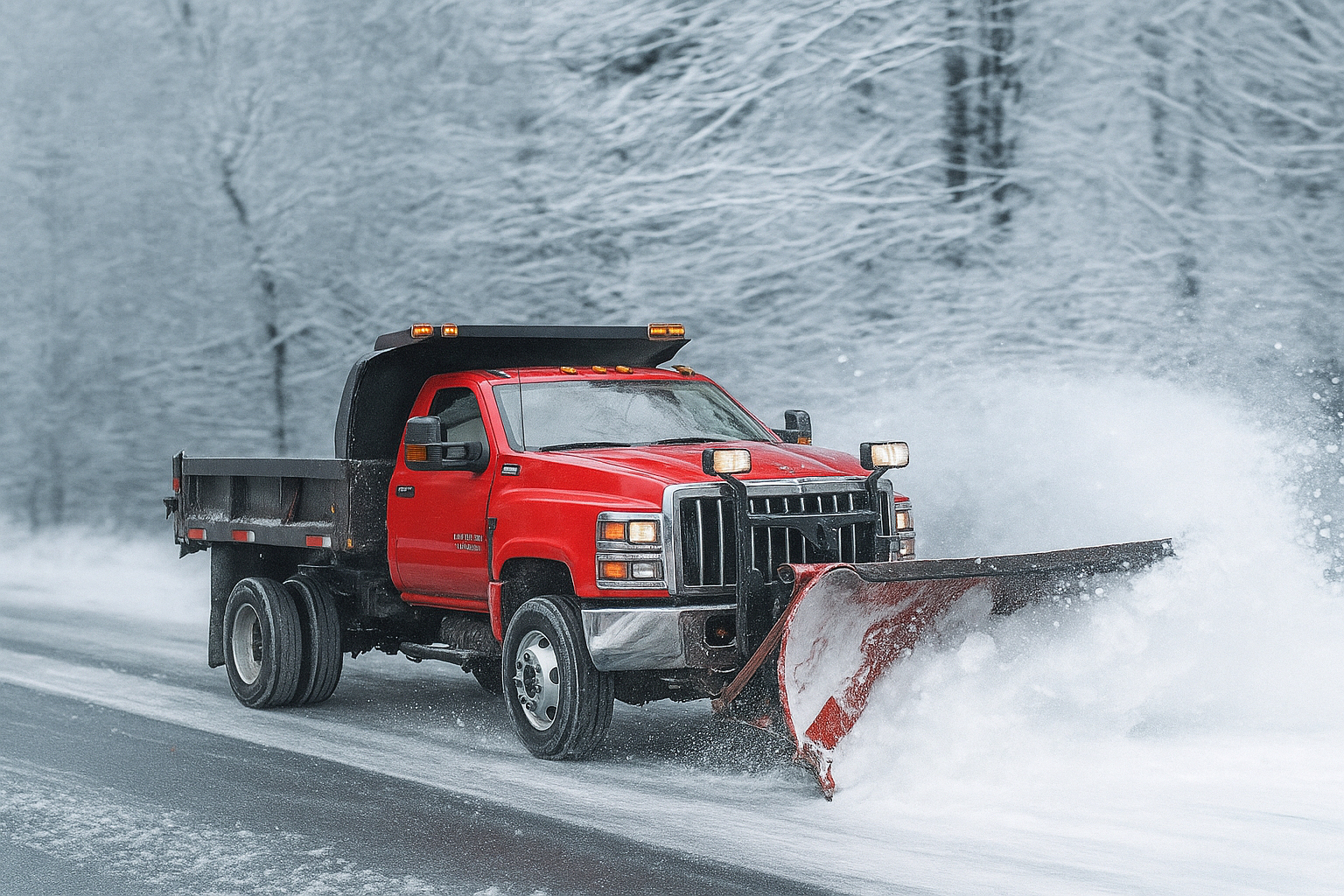 Snow Plow Truck – Realistic Snow Removal Truck Simulator